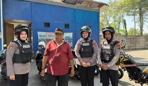 Polresta Sidoarjo Terjunkan Polwan Jenggala Presisi Patroli Sekolah dan Perumahan