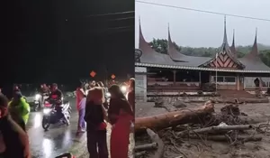 Banjir Bandang Terjang Solok: Kompleks Perkantoran Bupati Solok Rusak Parah, Puluhan Warga Mengungsi