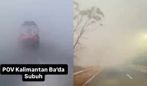 Pekatnya Kabut Asap Kembali Kepung Kalsel, Jarak Pandang Lumpuh dan Kesehatan Terancam