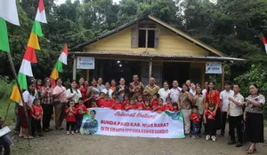 Kunjungi TK Epifania dan KB Sanolo, Bunda PAUD Nias Barat Kampanyekan Sekolah Bebas Bullying