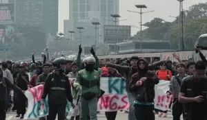 Lautan 50 Ribu Buruh Guncang Thamrin Jakarta Pusat, Suarakan 11 Tuntutan Ketenagakerjaan
