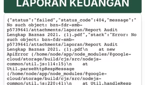 MAKI Jatim Sentil BAZNAS: Ketua Berganti, Laman Laporan Keuangan Tetap Error