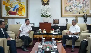 Perkuat Ekosistem Pendidikan, Menkeu Suahasil Nazara Terima Kunjungan Gubernur URI