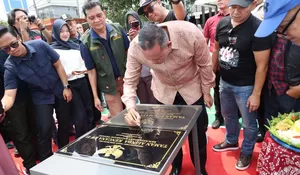 Wali Kota Bekasi Resmikan Taman Bermain dan RTH Baru di Kaliabang Tengah