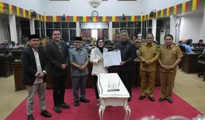 DPRD Rohul Rapat Paripurna Laporan Banggar dan Pengambilan Keputusan Perubahan APBD 2026 Pendapatan Rp1,821 Triliun, Belanja Rp1,873 Triliun.