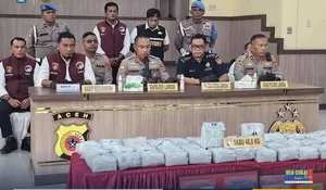 Bea Cukai Langsa dan Polres Tumpas Narkoba Malaysia, 46,6 Kilogram Sabu Disita
