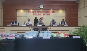 Polda Jatim Bongkar 1.870 Kasus Narkoba, Sita 86 Kg Sabu dan 1 Juta Pil