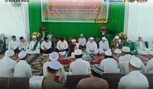 Puncak Milad Syeikh Tuan Guru Syeikh Abdul Wahab Rokan, Pemkab Rohul Perkuat Syiar Dan Pelestarian Wisata Religi