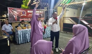 Sehari Dua Kali Reses di Nginden, Anas Karno Ajak Warga Hidupkan Gotong Royong Kampung Pancasila