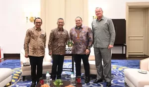 Perkuat Ekonomi Nasional, Menkeu Suahasil Nazara Terima Kunjungan Pimpinan Danantara