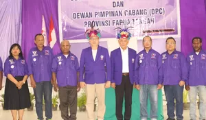 Menembus Kabut Asap Manokwari, Pimpinan Pusat PASTI Resmi Lantik Pengurus Papua Tengah