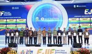 Gaet Investasi Rp2,4 Triliun, Jatim Tawarkan Proyek Strategis senilai Rp73,7 Triliun di EJIF 2026