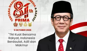 Dirgahayu ke-81 TNI, Yasonna Laoly Tegaskan Prajurit Harus Tetap Teguh Bersama Rakyat