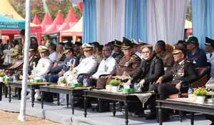 Kapolresta Sidoarjo Hadiri HUT TNI ke-81, Perkuat Soliditas TNI-Polri Bersama Rakyat