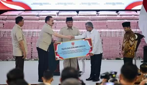 Dampingi Presiden Prabowo, Menkeu Suahasil Nazara Terima Triliunan Rupiah Penyelamatan Uang Negara