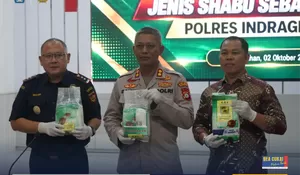 Gempur Penyelundupan Jalur Laut, Bea Cukai Tembilahan Gagalkan Sabu Malaysia Senilai Rp4,28 Miliar
