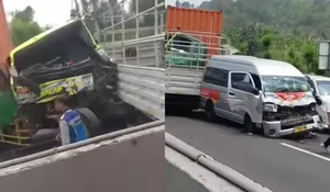 Tragedi Beruntun Tol Cipularang KM 91: Hantaman Truk Picu Kecelakaan Karambol 15 Kendaraan