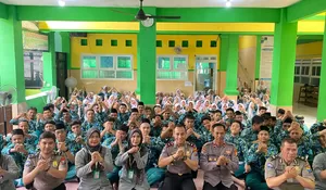 Polresta Sidoarjo Edukasi Anti Bullying Putra Dan Putri Pelajar SDN Jimbaran Kulon