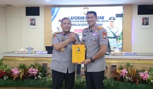 Tongkat Komando Polda Kepri Berganti, Kapolda Baru Tegaskan Soliditas Internal Garda Terdepan