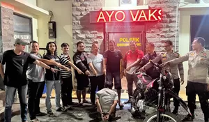 Polsek Lubuk Dalam Bekuk Pelaku Pencurian Sepeda Motor Yamaha WR 155 R, Pelaku Ditangkap di Pelalawan