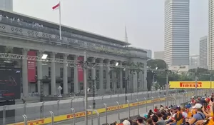 Dikepung Kabut Asap Karhutla Indonesia dan Hujan Deras, F1 GP Singapura 2026 Tetap Membara