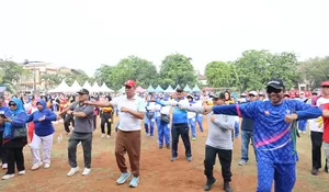 Gelora Semarak Bekasi Barat: Wali Kota Bekasi Ajak Warga Kebal Sehat dan Kepung Porprov 2026