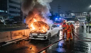 Rentetan Kebakaran Mobil Listrik Sepanjang 2026: Investigasi Teknis Jadi Kunci Kunci Utama