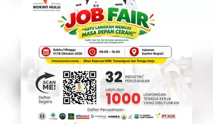 Ayo Warga Rokan Hulu ! Daftarkan Diri Anda di Job Fair Rokan Hulu 2026, Daftar di Situs Resmi jobfair.rokanhulukab.go.id atau Scan QR Code