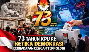 73 Tahun KPU RI: Ketika Demokrasi Berhadapan dengan Teknologi
