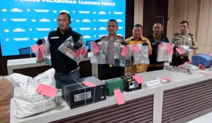 Polres Pelabuhan Tanjung Perak Amankan 19 Orang di Semampir, kampung kunti 17 Direkomendasikan Rehabilitasi