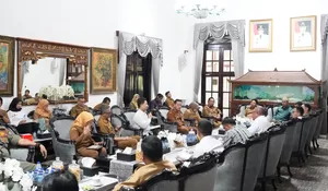 Rapat Koordinasi Pemantauan Perkembangan Politik Di Daerah Dan Monev Program Makan Bergizi Gratis