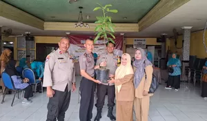 Silaturahmi Untuk Dekat dengan Masyarakat, Kapolresta Sidoarjo Ajak Warga Prasung Jaga Kamtibmas
