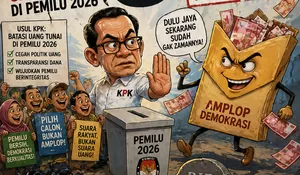 KPK Usul Pembatasan Uang Tunai di Pemilu 2026, Amplop Demokrasi Diminta Pensiun Dini