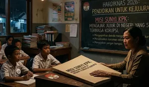 Hardiknas 2026 dan Misi Sunyi KPK: Mengajar Jujur di Negeri yang Sudah Terbiasa Korupsi