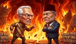 Polemik Amien Rais vs Prabowo Berlanjut, Kementerian Komunikasi dan Digital Siapkan Jalur Hukum Berbasis UU ITE