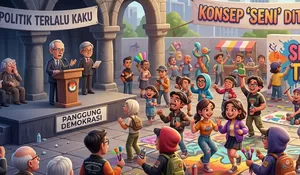 Gen Z Menjauh dari Politik? Saat Panggung Demokrasi Terlalu Kaku, Konsep “SENI” Ditawarkan agar Tak Sepi Penonton