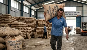 Bulog Garut Santai Hadapi Kemarau: Gudang Beras Penuh, Rakyat Diminta Jangan Panik Dulu