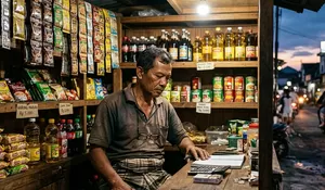 Daya Beli Melemah? Warung Madura Mulai Jadi “Sensor Ekonomi” Rakyat Kecil