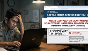Pendaftaran Mitra Sensus Ekonomi 2026 BPS Dikeluhkan: Website Lemot, Captcha Galak, Email Aktivasi Menghilang Misterius