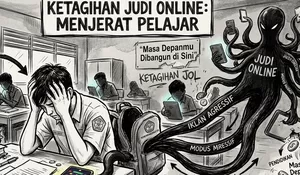 Judi Online Serbu Anak Indonesia: Pemerintah Temukan 200 Ribu Anak Terpapar, Ruang Digital Dinilai Lebih Berbahaya dari Jam Main di Luar Rumah