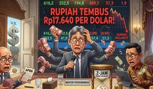 Rupiah Tembus Rp17.640 per Dolar, Istana Gelar Rapat Ekonomi Dua Jam dan Ini Hasilnya
