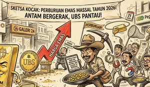 Harga Emas Hari Ini Kamis 21 Mei 2026: Antam, UBS, dan Galeri 24 Bergerak, Investor Mulai Berburu Logam Mulia
