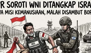 DPR Soroti WNI Ditangkap Israel “Bawa Misi Kemanusiaan, Malah Disambut Borgol”