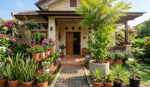 12 Tanaman Hias Depan Rumah yang Tetap Subur Meski Terik Matahari