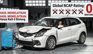 Toyota Starlet Kembaran Suzuki Baleno Diuji Tabrak, Hasilnya Mengejutkan: Hanya Raih 0 Bintang