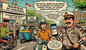 Berikut Cara Bikin SIM Digital: Polisi Kini Tak Cuma Tilang di Jalan, Tapi Juga Masuk ke Dalam Smartphone