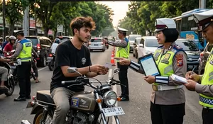 Siap-siap Operasi Patuh 2026: Polisi Siap Berburu “Ninja Aspal” Penutup Pelat Nomor Anti-ETLE