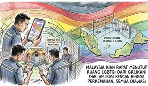 Malaysia Perketat Tekanan terhadap LGBTQ, Ruang Ekspresi Kian Sempit di Negeri yang Mengaku Majemuk