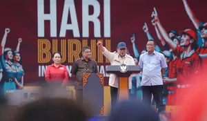 Prabowo Hadir di May Day 2026, Fokus pada Isu PHK dan Kesejahteraan