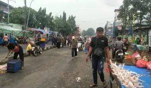 Siap-siap Para PKL di Pasar Baru Juanda Kota Bekasi Akan Direlokasi